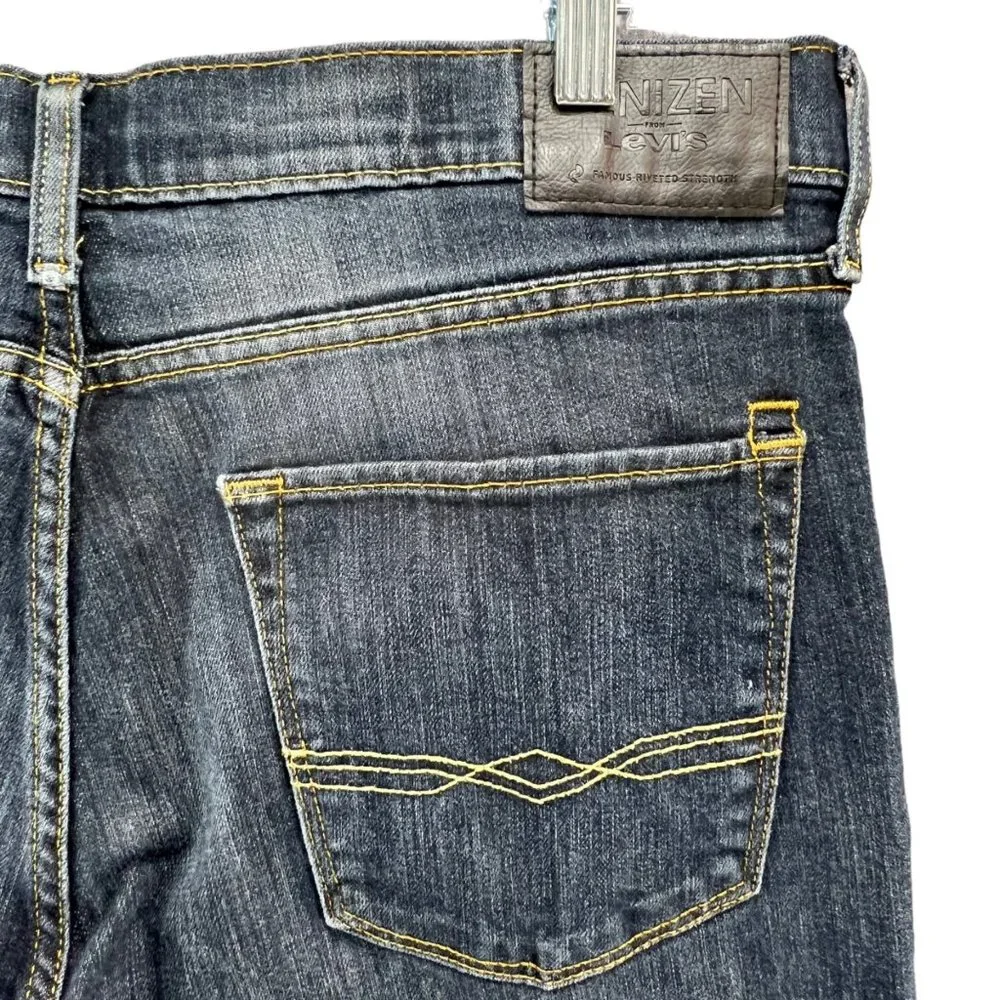 Levi's Denizen 216 Skinny Fit Denim Jeans Medium Wash Blue Mens Size 36 X 30 - Picture 4 of 13
